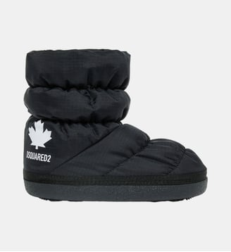 Bottes de neige doublées avec logo Dsquared2