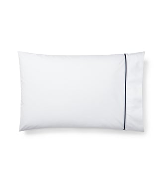Lot de 2 taies en percale de coton - Ralph Lauren Home - Navy