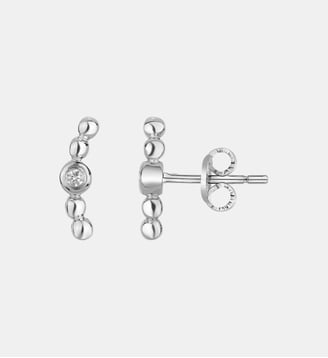 Boucles d'oreilles Épisode indélébile en Argent - La Garçonne Diamant - Argent