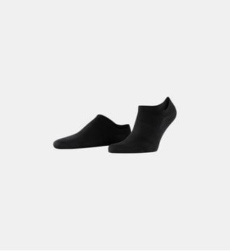 Chaussettes Invisibles ClimaWool Laine Vierge - Falke - Noir basic