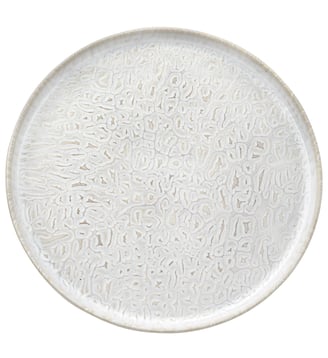 Assiette de présentation - Médard de Noblat - Beige texturé