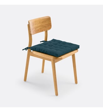 Galette de chaise coton recyclé La Redoute Interieurs