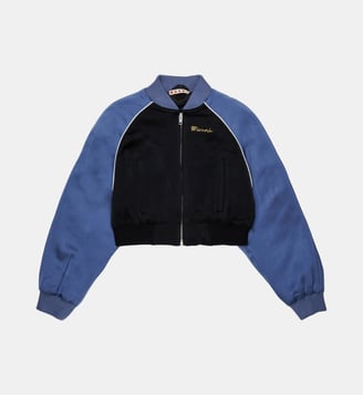 Blouson bomber avec logo - Marni - Noir