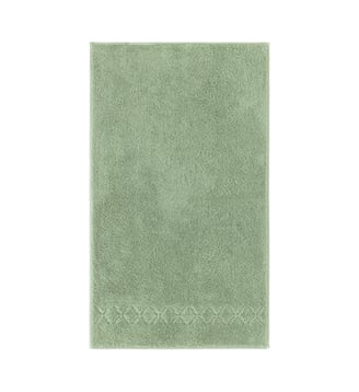 Serviette de bain  en coton - Yves Delorme - Vert