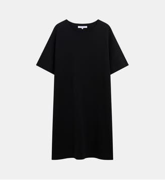 Robe courte et droite en maille milano - CLO - Gerard Darel - Noir