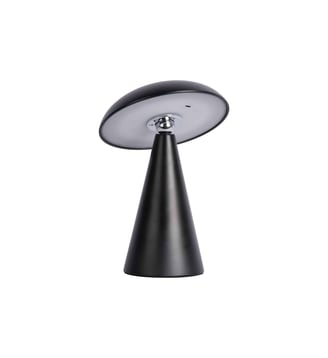 Lampe de Table Phoebe - Noir - 15.5x15.5x21cm - Leitmotiv - Noir