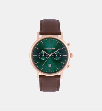 Montre Nino Vert XK1633IV\13 - Louis Pion - Doré rosé