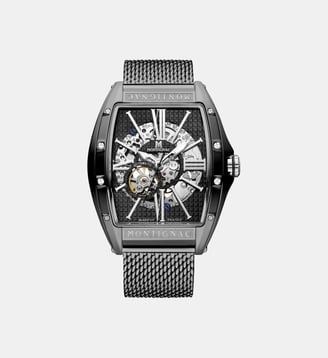 Montre automatique Paladin Argenté MOW1404 - Montignac - Ivoire foncé