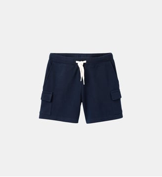 Short en maille piquée  - Coton biologique - Cyrillus - Marine