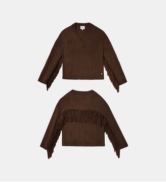 PULL uni MOON - La Petite Etoile - Marron