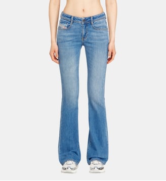 Bootcut Jeans Low Waist 1969 D-Ebbey - Diesel - Bleu clair