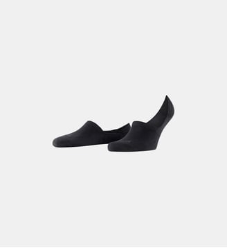 Chaussettes Invisibles Step High Cut Coton - Falke - Noir basic