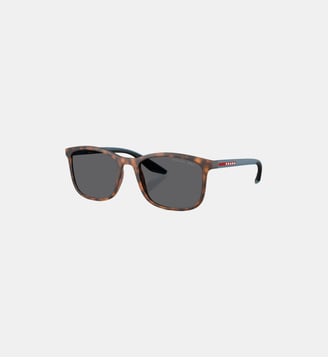 Lunettes de soleil Pillow PS A08S - Prada Linea Rossa - Marron