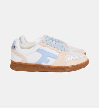 Baskets cuir HAZEL - Faguo - Bleu clair