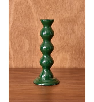 Bougeoir boules Emma - moyen modèle - Cyrillus - Vert anglais