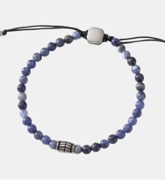 Bracelet en pierres gemmes Fossil