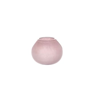 Vase en verre à fond rond - OYOY - Rose
