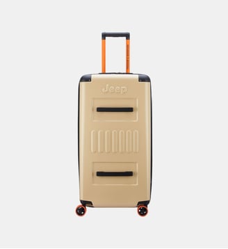 Valise extensible JH002B 4R 80cm - Delsey Paris - Beige