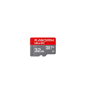 Carte Micro SD Ultra GO uSD 32Go 125MBs C10 UHS - Sandisk - Standard