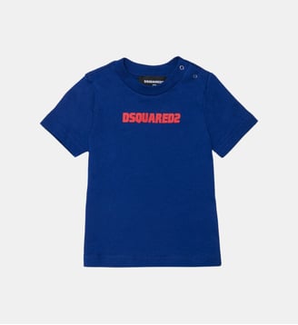 T-shirt avec logo - Dsquared2 - Mazarine bleu