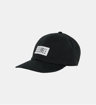 Casquette de baseball avec logo - MM6 Maison Margiela - Noir