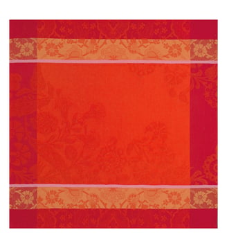 Serviette de table Voyage Iconique Voyage iconique - Le Jacquard Francais - Rouge