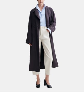 Trench Oversize Hippolyte - Vanessa Bruno - Chocolat