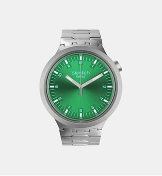 Montre Big Bold Irony Vert SB07S101G - Swatch - Argenté