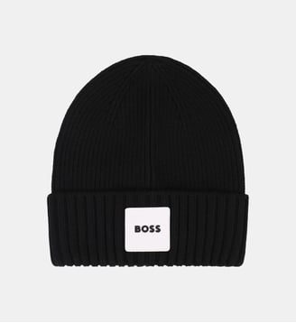Bonnet en tricot - BOSS Kidswear - Black