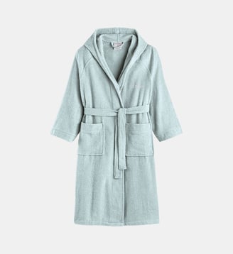 Peignoir capuche personnalisé 350 g/m2 - La Redoute Interieurs - Céladon