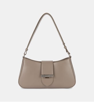 Sac à main Paris Yly M en cuir - Lancaster - Galet