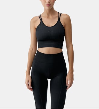 Brassière de sport India maintien moyen bretelles coussinets amovibles Born Living Yoga