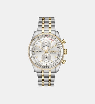 Montre Skytraveller Blanc 1514350 - BOSS - Argenté