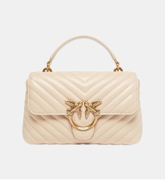 Mini lady love bag puff chevron - Pinko - Beige