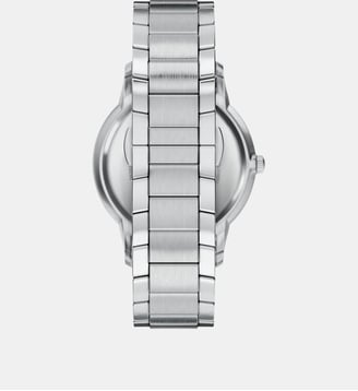 Montre Emporio Armani Bleu foncé AR11837 - Emporio Armani - Argenté