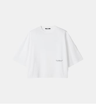 Le Tshirt Le Palmier - Jacquemus - Palmier print white