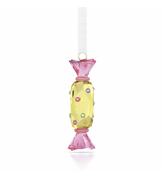 Holiday Cheers Dulcis Décoration Bonbon, Jaune - Swarovski - Multicolore