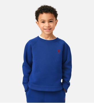 Sweatshirt en coton Ami de Coeur - AMI Paris - Bleu roi