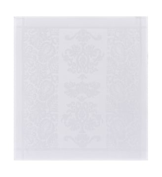 Serviette de table Siena Blanc - Le Jacquard Francais - Blanc