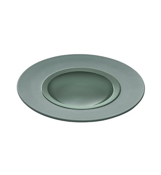 Assiette Gourmet Grand Bassin 26 Cm - Bahia - Degrenne - Argile vert