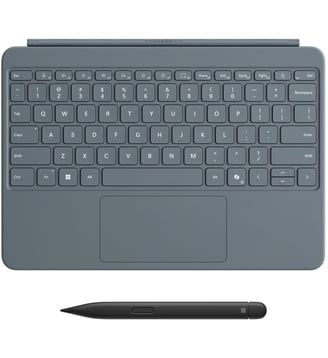 Clavier Clavier + Stylet Bleu Surface Pro 12'' - Microsoft - Bleu océan