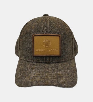 Casquette en laine cordon  - Serge Blanco - Marron