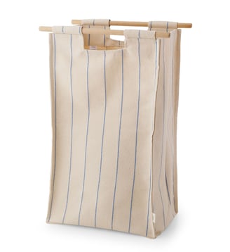 Panier de rangement en coton Recollector - OYOY - Beige