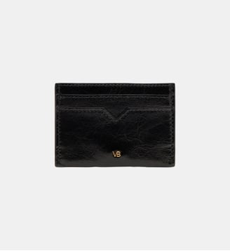 Porte-cartes en cuir - Vanessa Bruno - Noir
