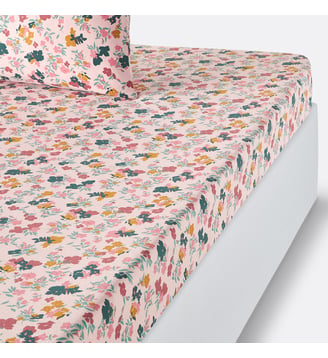 Drap housse coton lavé La Redoute Interieurs