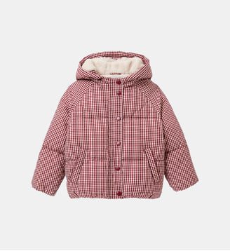Doudoune imprimée vichy Fille - Cyrillus - Cerise