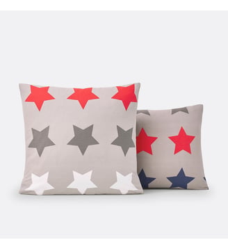 Taie d’oreiller coton, Stars So'Home