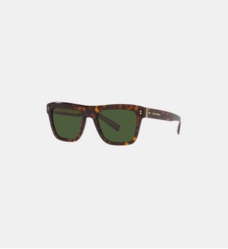 Lunettes de soleil Carré DG4420 - Dolce & Gabbana - Marron moyen