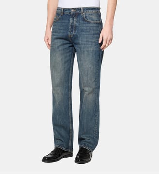 Jean droit - The Kooples - Bleu denim