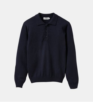 Pull col polo - Cyrillus - Marine